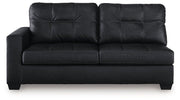 Barlin Mills Sectional with Chaise - Theo's Factory Direct Mattress & Furniture (Columbus, OH)