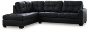 Barlin Mills Sectional with Chaise - Theo's Factory Direct Mattress & Furniture (Columbus, OH)