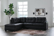 Barlin Mills Sectional with Chaise - Theo's Factory Direct Mattress & Furniture (Columbus, OH)