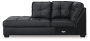 Barlin Mills Sectional with Chaise - Theo's Factory Direct Mattress & Furniture (Columbus, OH)