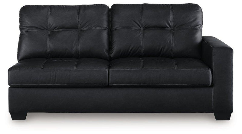 Barlin Mills Sectional with Chaise - Theo's Factory Direct Mattress & Furniture (Columbus, OH)