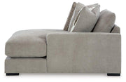 Aslan Court Sectional with Chaise - Theo's Factory Direct Mattress & Furniture (Columbus, OH)