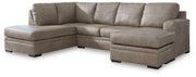 Amuleto Sectional with Chaise - Theo's Factory Direct Mattress & Furniture (Columbus, OH)