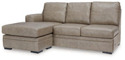 Amuleto Sectional with Chaise - Theo's Factory Direct Mattress & Furniture (Columbus, OH)