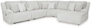 Top Tier Reclining Sectional with Chaise - Theo's Factory Direct Mattress & Furniture (Columbus, OH)