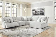 Top Tier Reclining Sectional with Chaise - Theo's Factory Direct Mattress & Furniture (Columbus, OH)