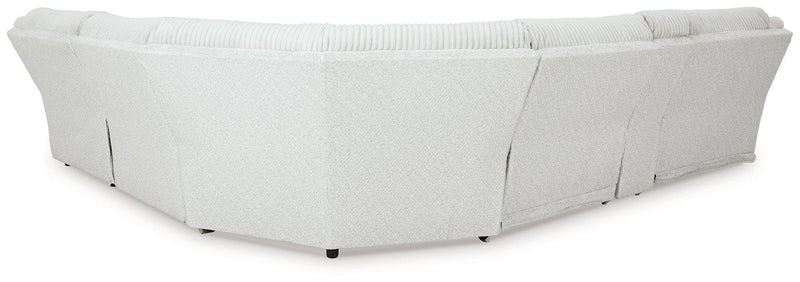 Top Tier Reclining Sectional with Chaise - Theo's Factory Direct Mattress & Furniture (Columbus, OH)