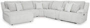Top Tier Reclining Sectional with Chaise - Theo's Factory Direct Mattress & Furniture (Columbus, OH)