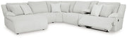 Top Tier Reclining Sectional with Chaise - Theo's Factory Direct Mattress & Furniture (Columbus, OH)