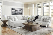 Top Tier Reclining Sectional with Chaise - Theo's Factory Direct Mattress & Furniture (Columbus, OH)