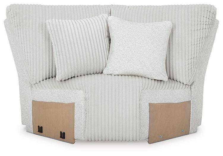 Top Tier Reclining Sectional with Chaise - Theo's Factory Direct Mattress & Furniture (Columbus, OH)