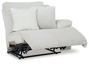 Top Tier Reclining Sectional with Chaise - Theo's Factory Direct Mattress & Furniture (Columbus, OH)
