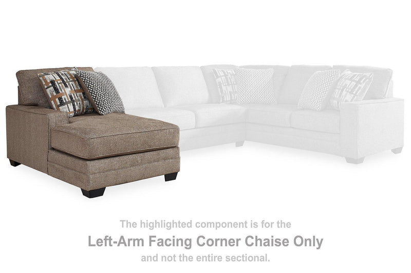 Cannonbrook Sectional with Chaise - Theo's Factory Direct Mattress & Furniture (Columbus, OH)