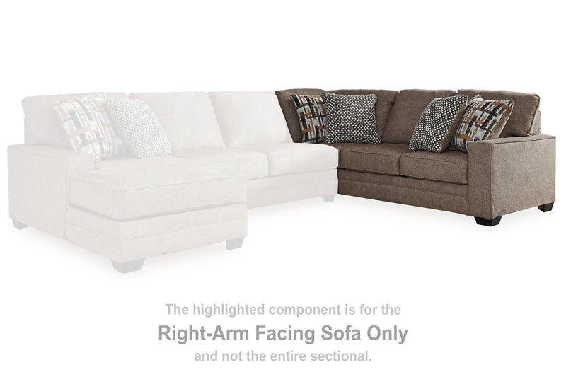 Cannonbrook Sectional with Chaise - Theo's Factory Direct Mattress & Furniture (Columbus, OH)