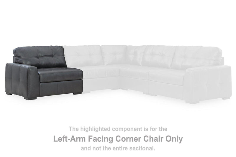 Brindley Pier Sectional Loveseat - Theo's Factory Direct Mattress & Furniture (Columbus, OH)