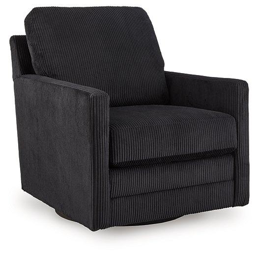 Icaman Swivel Accent Chair - Theo's Factory Direct Mattress & Furniture (Columbus, OH)