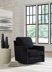 Icaman Swivel Accent Chair - Theo's Factory Direct Mattress & Furniture (Columbus, OH)