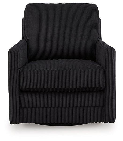 Icaman Swivel Accent Chair - Theo's Factory Direct Mattress & Furniture (Columbus, OH)