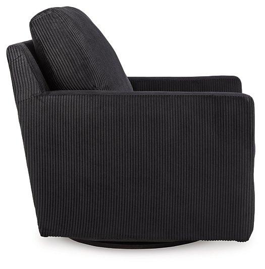 Icaman Swivel Accent Chair - Theo's Factory Direct Mattress & Furniture (Columbus, OH)