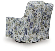 Dustinford Swivel Glider Accent Chair - Theo's Factory Direct Mattress & Furniture (Columbus, OH)