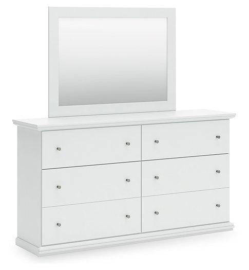 Bostwick Shoals Dresser and Mirror - Theo's Factory Direct Mattress & Furniture (Columbus, OH)