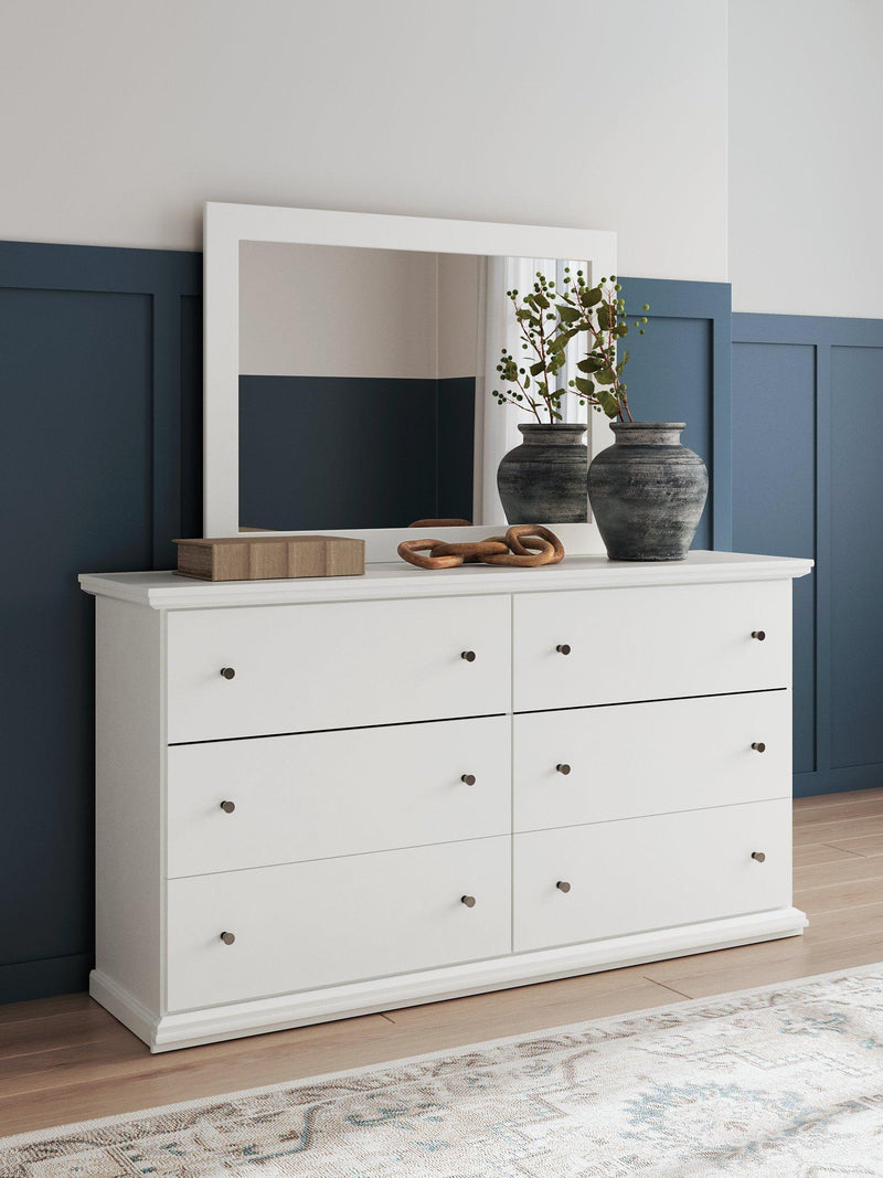 Bostwick Shoals Dresser and Mirror - Theo's Factory Direct Mattress & Furniture (Columbus, OH)