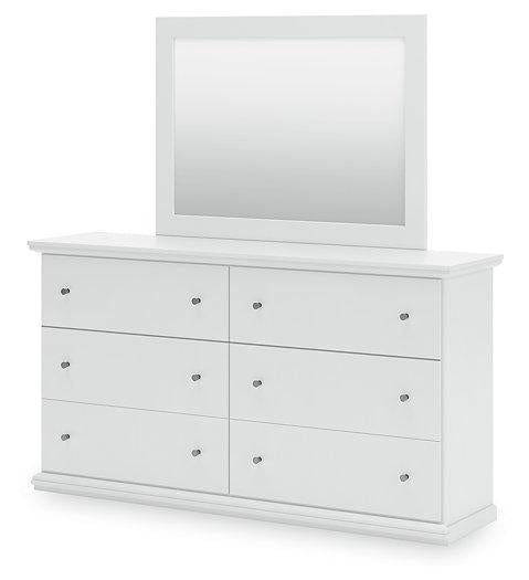 Bostwick Shoals Dresser and Mirror - Theo's Factory Direct Mattress & Furniture (Columbus, OH)