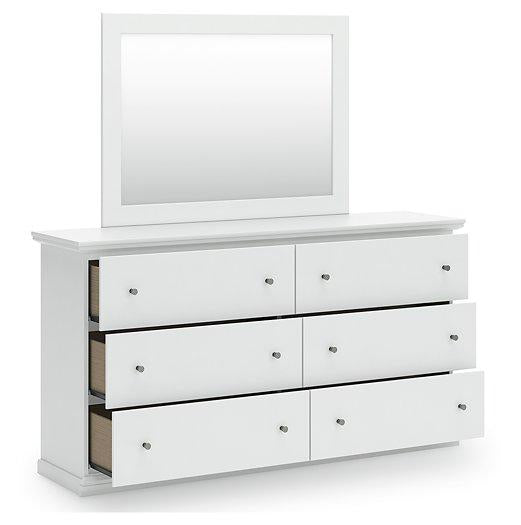 Bostwick Shoals Dresser and Mirror - Theo's Factory Direct Mattress & Furniture (Columbus, OH)