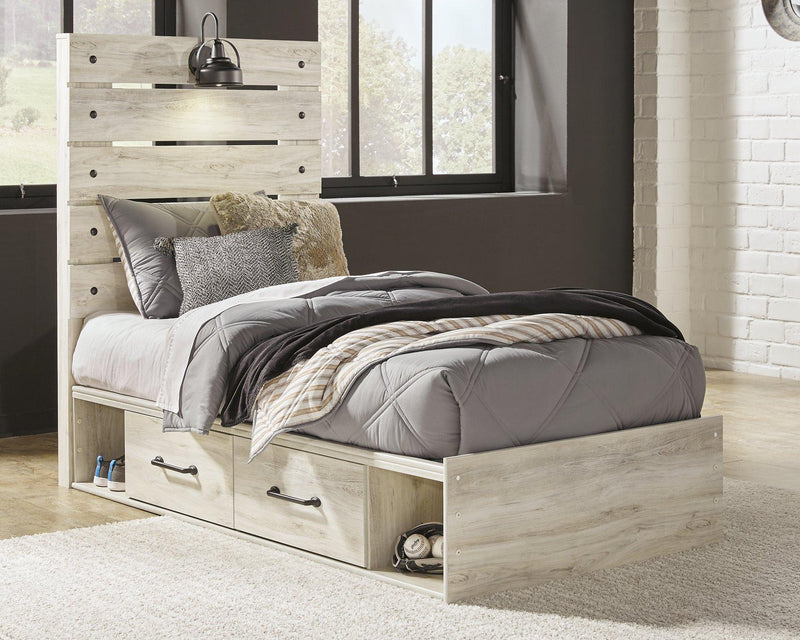 Cambeck Bed with 2 Storage Drawers - Theo's Factory Direct Mattress & Furniture (Columbus, OH)