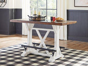 Valebeck Counter Height Dining Table - Theo's Factory Direct Mattress & Furniture (Columbus, OH)