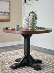 Valebeck Counter Height Dining Table - Theo's Factory Direct Mattress & Furniture (Columbus, OH)