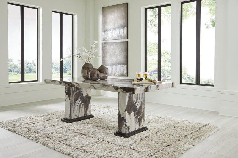 Jeshina Dining Table - Theo's Factory Direct Mattress & Furniture (Columbus, OH)