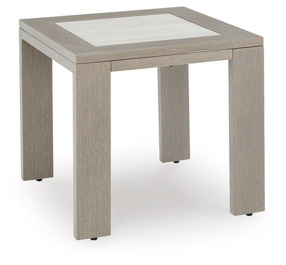 Kimpton Isle Outdoor End Table - Theo's Factory Direct Mattress & Furniture (Columbus, OH)