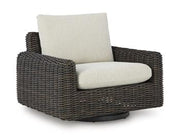 Kimora Outdoor Swivel Lounge Chair - Theo's Factory Direct Mattress & Furniture (Columbus, OH)