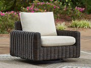 Kimora Outdoor Swivel Lounge Chair - Theo's Factory Direct Mattress & Furniture (Columbus, OH)