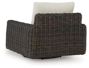 Kimora Outdoor Swivel Lounge Chair - Theo's Factory Direct Mattress & Furniture (Columbus, OH)