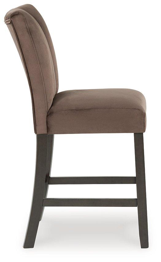 Jeshina Counter Height Barstool - Theo's Factory Direct Mattress & Furniture (Columbus, OH)