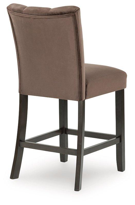 Jeshina Counter Height Barstool - Theo's Factory Direct Mattress & Furniture (Columbus, OH)