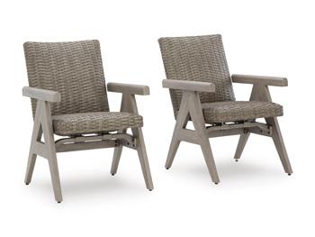 Cliff Trails Outdoor Rocking Arm Chair (Set of 2) - Theo's Factory Direct Mattress & Furniture (Columbus, OH)