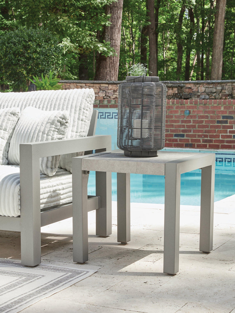 Hurley Park Outdoor End Table - Theo's Factory Direct Mattress & Furniture (Columbus, OH)