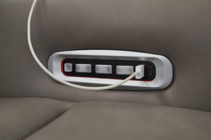 5Z-Comfort Power Reclining Loveseat with Console - Theo's Factory Direct Mattress & Furniture (Columbus, OH)