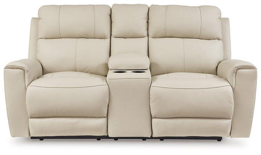 Dahlmoore Power Reclining Loveseat with Console - Theo's Factory Direct Mattress & Furniture (Columbus, OH)