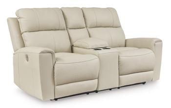 Dahlmoore Power Reclining Loveseat with Console - Theo's Factory Direct Mattress & Furniture (Columbus, OH)