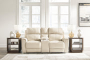 Dahlmoore Power Reclining Loveseat with Console - Theo's Factory Direct Mattress & Furniture (Columbus, OH)