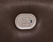 Alessandro Power Reclining Loveseat with Console - Theo's Factory Direct Mattress & Furniture (Columbus, OH)