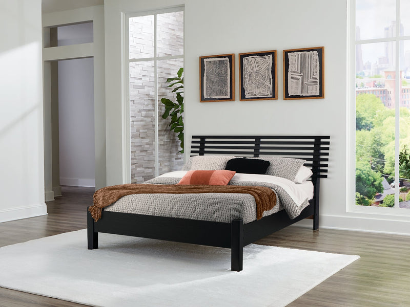 Danziar Slat Bed - Theo's Factory Direct Mattress & Furniture (Columbus, OH)