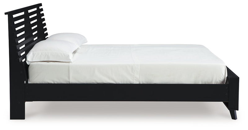 Danziar Slat Bed - Theo's Factory Direct Mattress & Furniture (Columbus, OH)