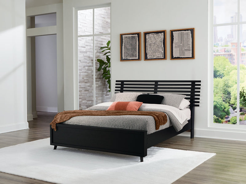 Danziar Slat Bed - Theo's Factory Direct Mattress & Furniture (Columbus, OH)