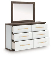 Kendanport Dresser and Mirror - Theo's Factory Direct Mattress & Furniture (Columbus, OH)