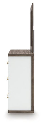 Kendanport Dresser and Mirror - Theo's Factory Direct Mattress & Furniture (Columbus, OH)